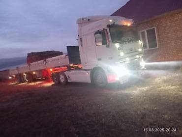 Коммерческий транспорт: Тягач, DAF, 2000 г., Бортовой — 2