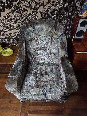 used bed: Продам мягкую мебель, диван и два кресла. Состояние хорошее — 4