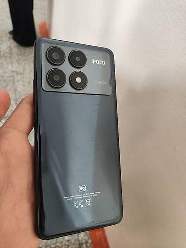 Poco X6 Pro 5G, Б/у, 512 ГБ, цвет - Черный, 2 SIM — 1