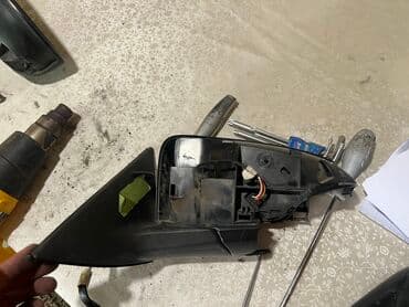 пробег авто: Боковое левое Зеркало Toyota Б/у, Оригинал — 2