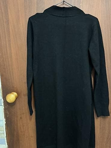 кофта шым женский: Кардиган, Трикотаж, Длинная модель, Осень-весна, С карманами — 2