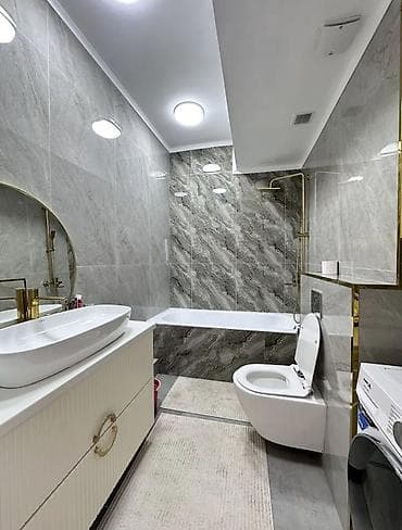 гостиница джал: 3 бөлмө, 80 м², Элитка, 4 кабат, Дизайнердик ремонт — 8