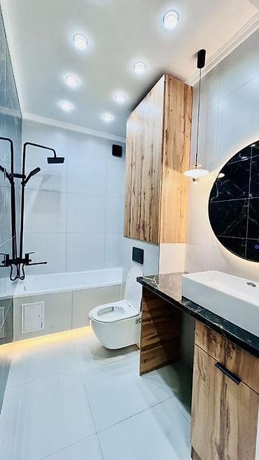 osh flats: 3 комнаты, 77 м², Элитка, 6 этаж, Дизайнерский ремонт — 10