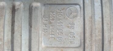 в рассрочку скутер: Глушитель Mercedes-Benz 2000 г., Б/у, Оригинал — 2