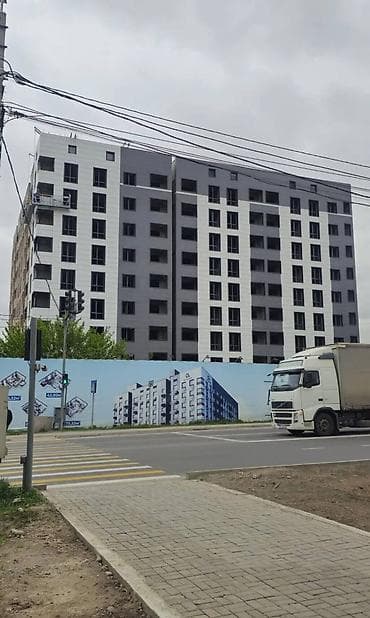 75: 3 комнаты, 75 м², Аламедин-1 мкр 2 этаж, ПСО (под самоотделку) — 4