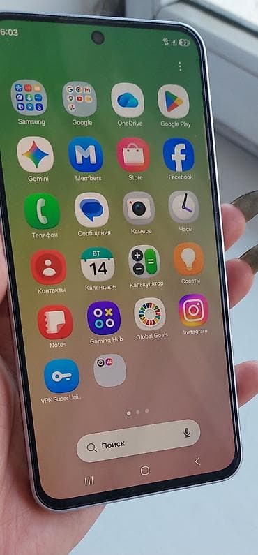 Samsung Galaxy A56 5G, Колдонулган, 256 ГБ, 2 SIM — 3