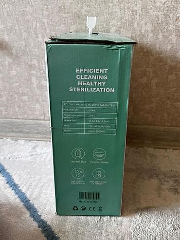 aura roboclean: Складная мини‑стиральная машина Компактная портативная стиралка с — 2