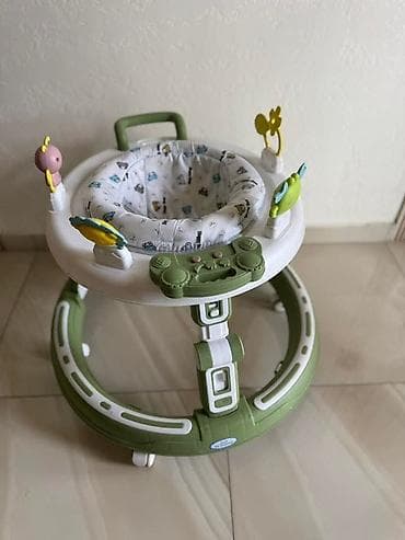 ходунки: Детские ходунки с игровым столиком - Круглая устойчивая база на — 1