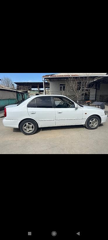 cl class: Hyundai Verna: 2000 г., 1.3 л, Автомат, Бензин, Седан — 4