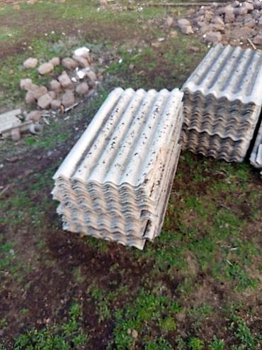 страпила бу: Шифер, Асбестоцементный, Мелковолновой, Б/у — 1