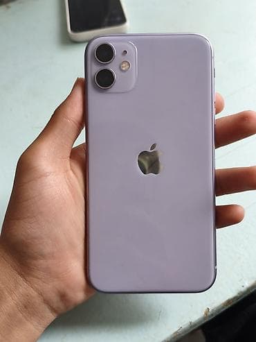 IPhone 11, Б/у, 64 ГБ, Чехол, 71 %