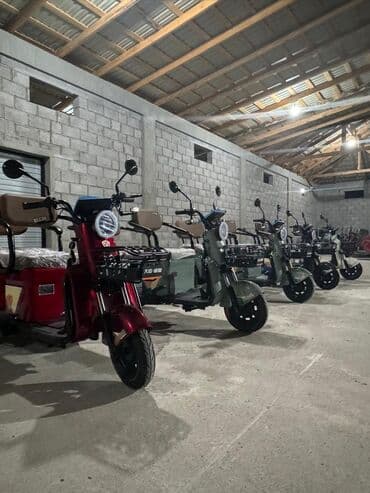 мопеды до 50 кубов: Электрический трёхколёсный скутер для перевозки пассажиров - — 3