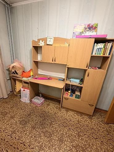 Мебель: Детский/подростковый мебельный комплект из ламинированной ДСП в тёплом — 4