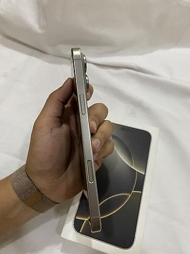 e96a hoco: IPhone 16 Pro Max, Б/у, 256 ГБ, Natural Titanium, Чехол, Коробка, 92 % — 4