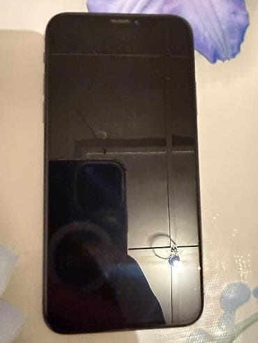 IPhone X, Б/у, Space Gray, Коробка