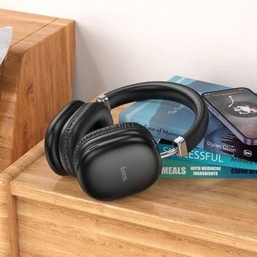 накладные наушники для телефона: Полноразмерные, Hoco, Новый, Беспроводные (Bluetooth), Классические — 6