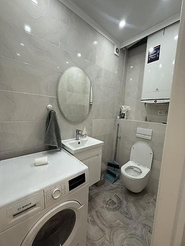 Недвижимость: 3 комнаты, 100 м², Кок-Жар мкр Элитка, 3 этаж, Дизайнерский ремонт — 10