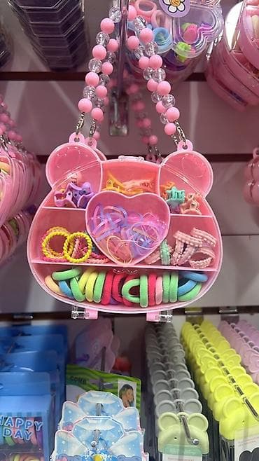 Сумкалар: Чачка арналган аксессуар, Балдага, Материалы: Текстиль — 2