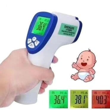 новорожденные: Бесконтактный ИК термометр специально разработан для измерения — 5