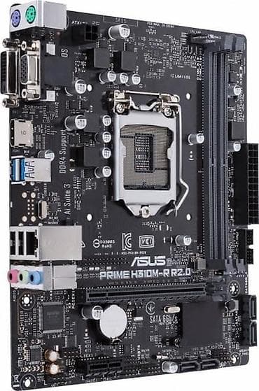 материнские платы 3: Материнская плата для ПК, Б/у, Asus, LGA1151 v2, Micro-ATX — 1