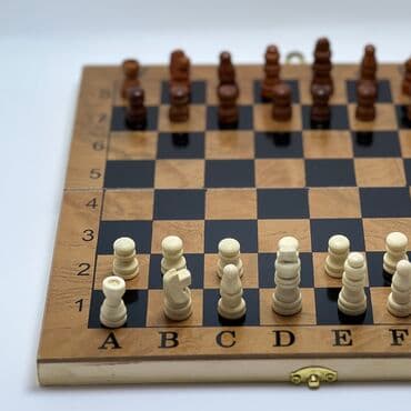 Электротранспорт: Шахматы 3 в1: Шахматы Шашки Нарды Шахматы деревянные — 5