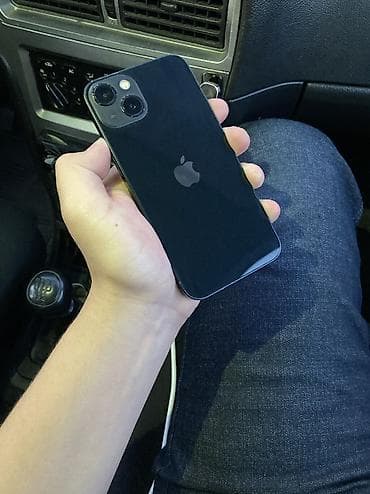 IPhone 13, Б/у, 128 ГБ, Синий, Защитное стекло, Чехол, 100 % — 3
