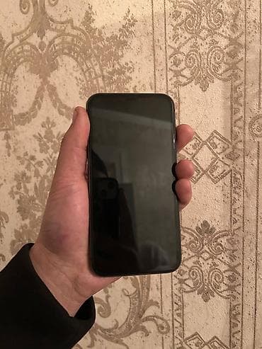 Уюлдук телефондор: IPhone 11, Колдонулган, 64 ГБ, Кара, Заряддоочу түзүлүш, Коргоочу айнек, Каптама, 82 % — 2