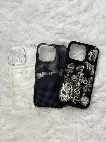 коробка для айфона: Набор чехлов для iPhone 15 Pro - Прозрачный чехол из TPU — 1