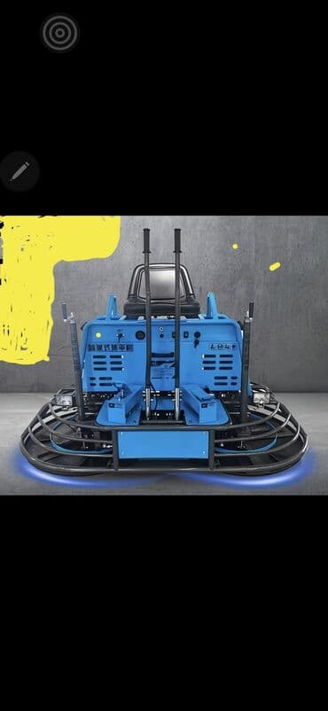 траншейный каток: Продаю новый бетонозатирочный аппарат вертолёт двухроторный — 4