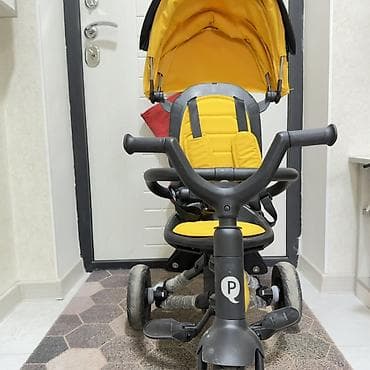 team terzo: Детский трехколесный велосипед-каталка QPlay (серия S700), желтый — 3