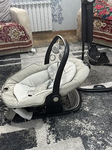 куплю качели: Качеля/шезлонг для малышей Joie Serina 2 в 1 с автоматической — 2