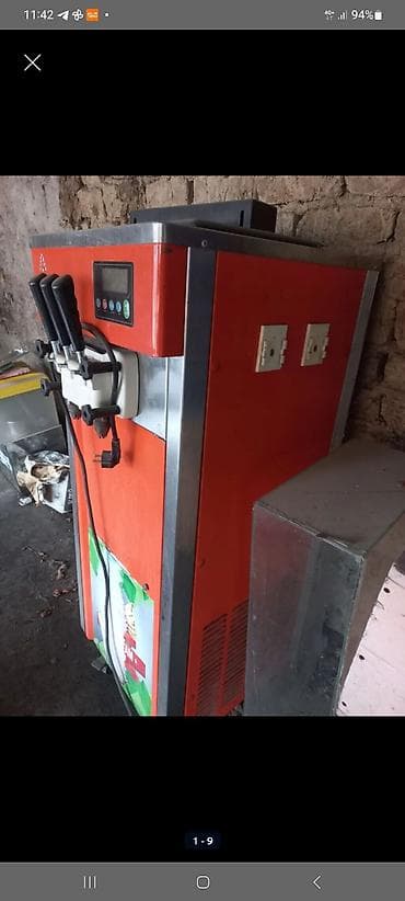 для мороженное: Профессиональный аппарат для мягкого мороженого BINGZHILE - Напольная — 4