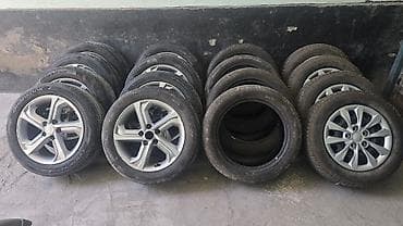 Транспорт: Колеса в сборе 215 / 55 / R 17, Лето, Комплект, Легковые, Литые, отверстий - 5 — 2