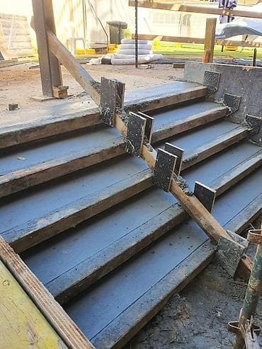 ерл групп: Бетонная лестница Наружные, Форма лестницы: Прямая — 2