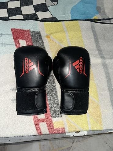 Перчатки: Боксерские перчатки adidas - Модель: классические тренировочные — 1