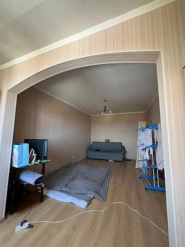 Квартиры: 1 комната, 45 м², Кок-Жар ж/м 7 этаж, Евроремонт — 2