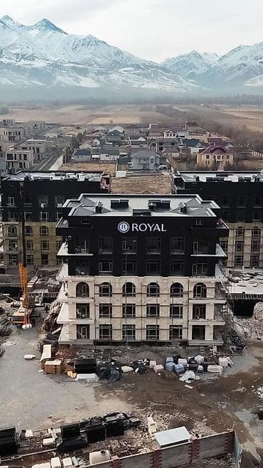 квартиры токмок: 3 комнаты, 131 м², Элитка, 3 этаж, Готовая ПСО (под самоотделку) — 1