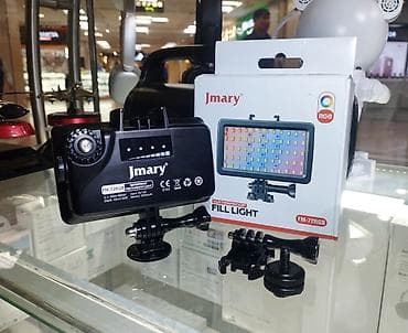 фонарь для кемпинга: Видеосвет - RGB, Jmary FM-72RGB (waterproof fill light) Компактный — 2