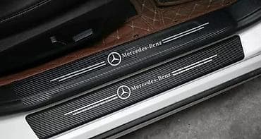 карбон наклейка: Декоративные накладки На пороги, Карбон, Mercedes-Benz, Новый, Самовывоз — 3