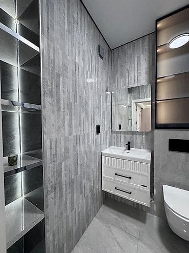 binar: 2 комнаты, 65 м², Тунгуч мкр Элитка, 2 этаж, Дизайнерский ремонт — 7