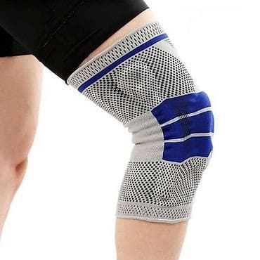 Медтовары: Компрессионный наколенник. 1шт Силиконовая накладка вокруг колена — 1