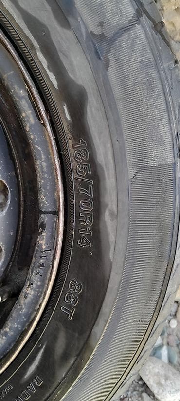 man 8 163: Колеса в сборе 185 / 70 / R 14, Лето, 1 шт, Легковые, Железные — 2