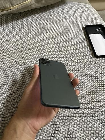 pro: IPhone 11 Pro Max, Б/у, 64 ГБ, Matte Midnight Green, Чехол, 82 % — 5