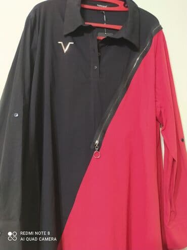 брендовые вещи оригинал: Повседневное платье, Осень-весна, Длинная модель, Трапеция, 5XL, 6XL, 7XL — 18