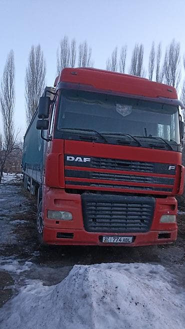 Тягач, DAF, Тентованный