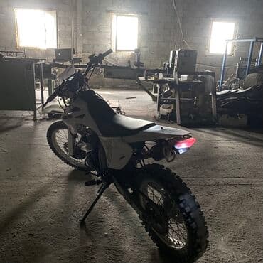 купить бу электромотоцикл: Эндуро/кросс мотоцикл в белом цвете Сел поехал Не работает электро — 4