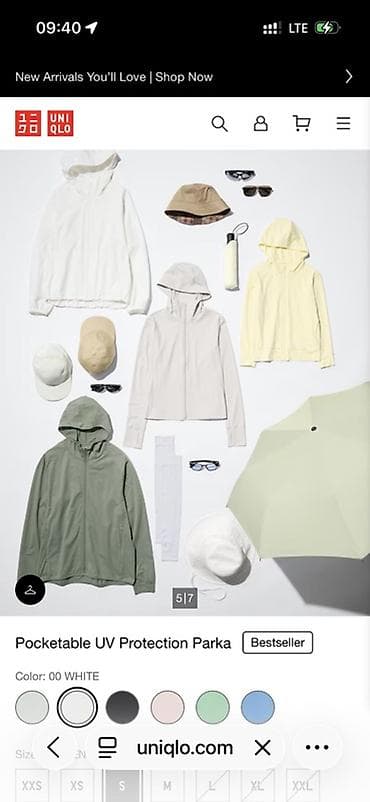 юни з: Ветровка, Лето, С капюшоном, M, L, XL — 2