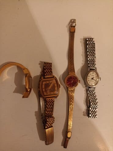 коллекционное: Часы ссср часы чайка красный циферблат рабочие остальным нужен — 1