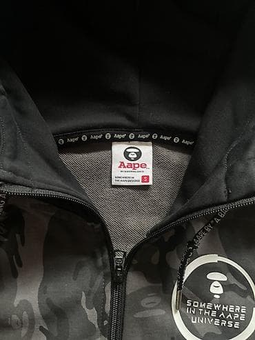 Толстовки: Толстовка AAPE BY A BATHING APE - Модель: худи на молнии до середины — 3