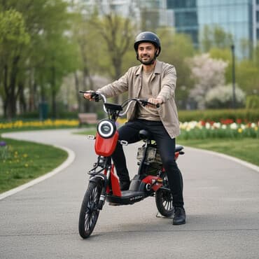 мотоциклы мопеды: Электровелосипед/электроскутер городского типа - Компоновка: низкая — 1